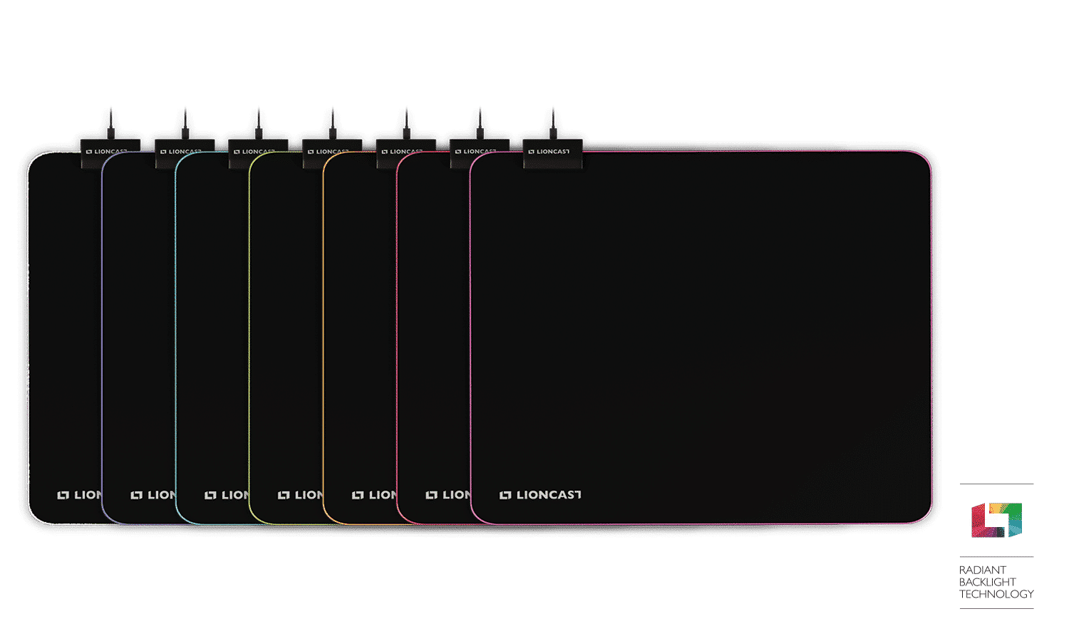 Lioncast Glow RGB Gaming Mauspad