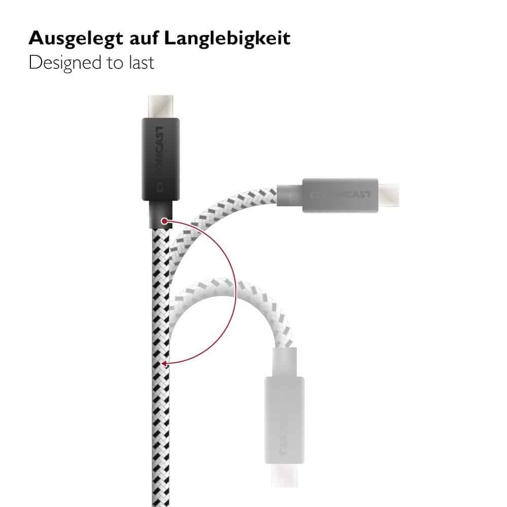 Lioncast PS5 Ladekabel 4m – 2er Set