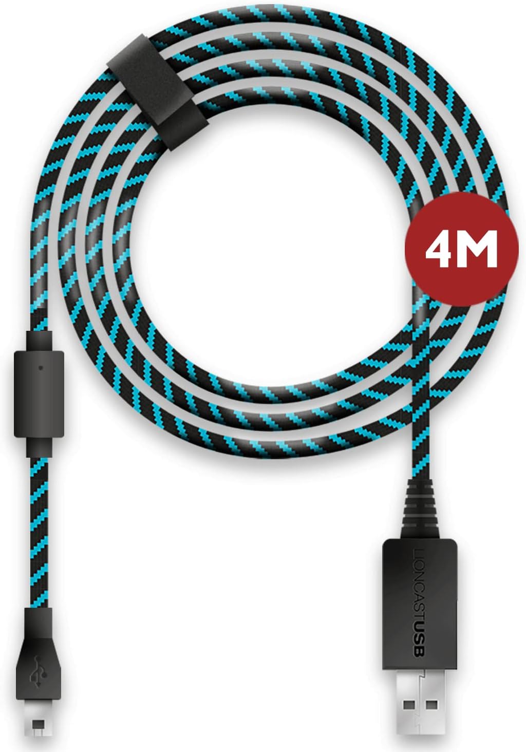 Lioncast Ladekabel PS4 / Xbox One 4m