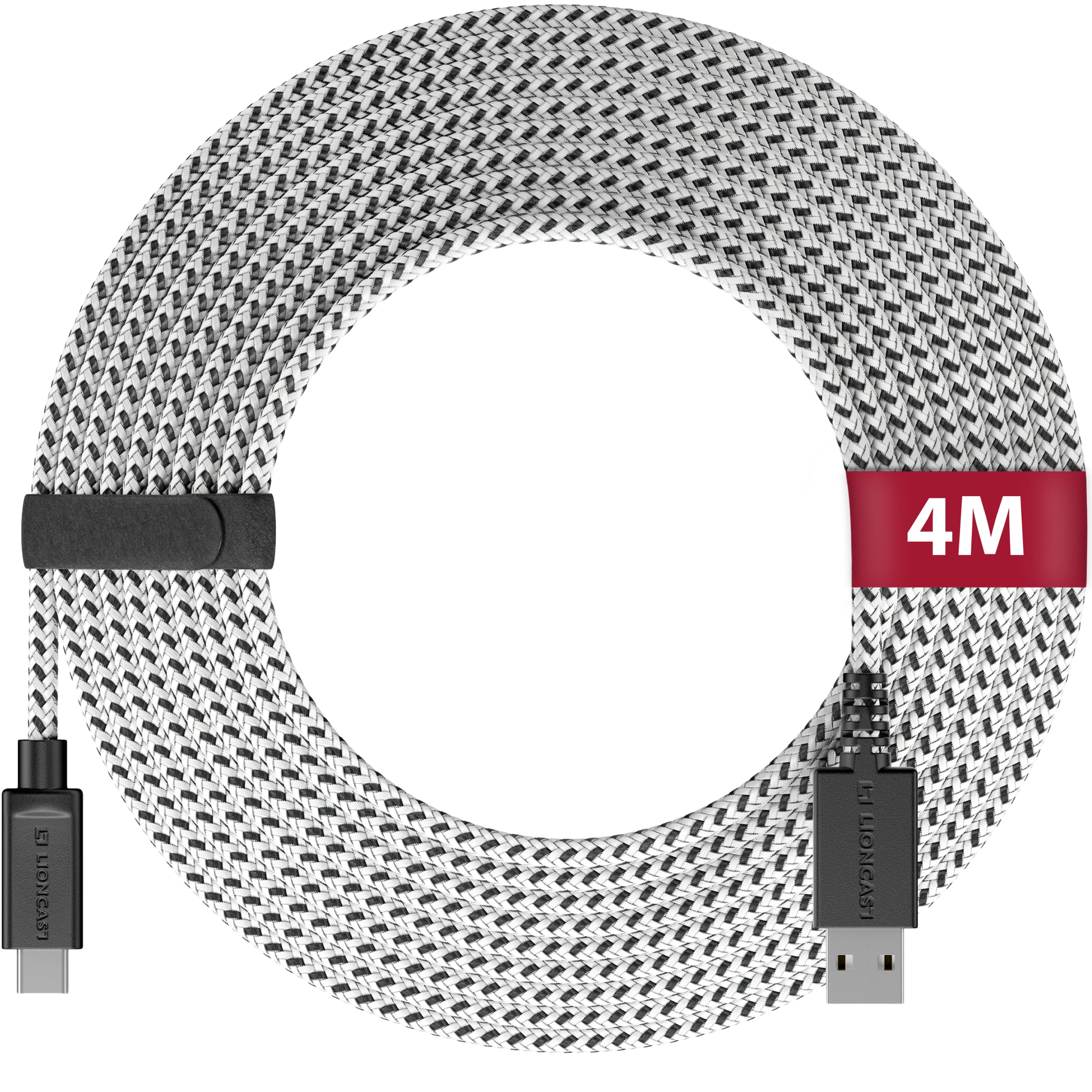 Lioncast PS5 Ladekabel 4m – USB C zu USB A