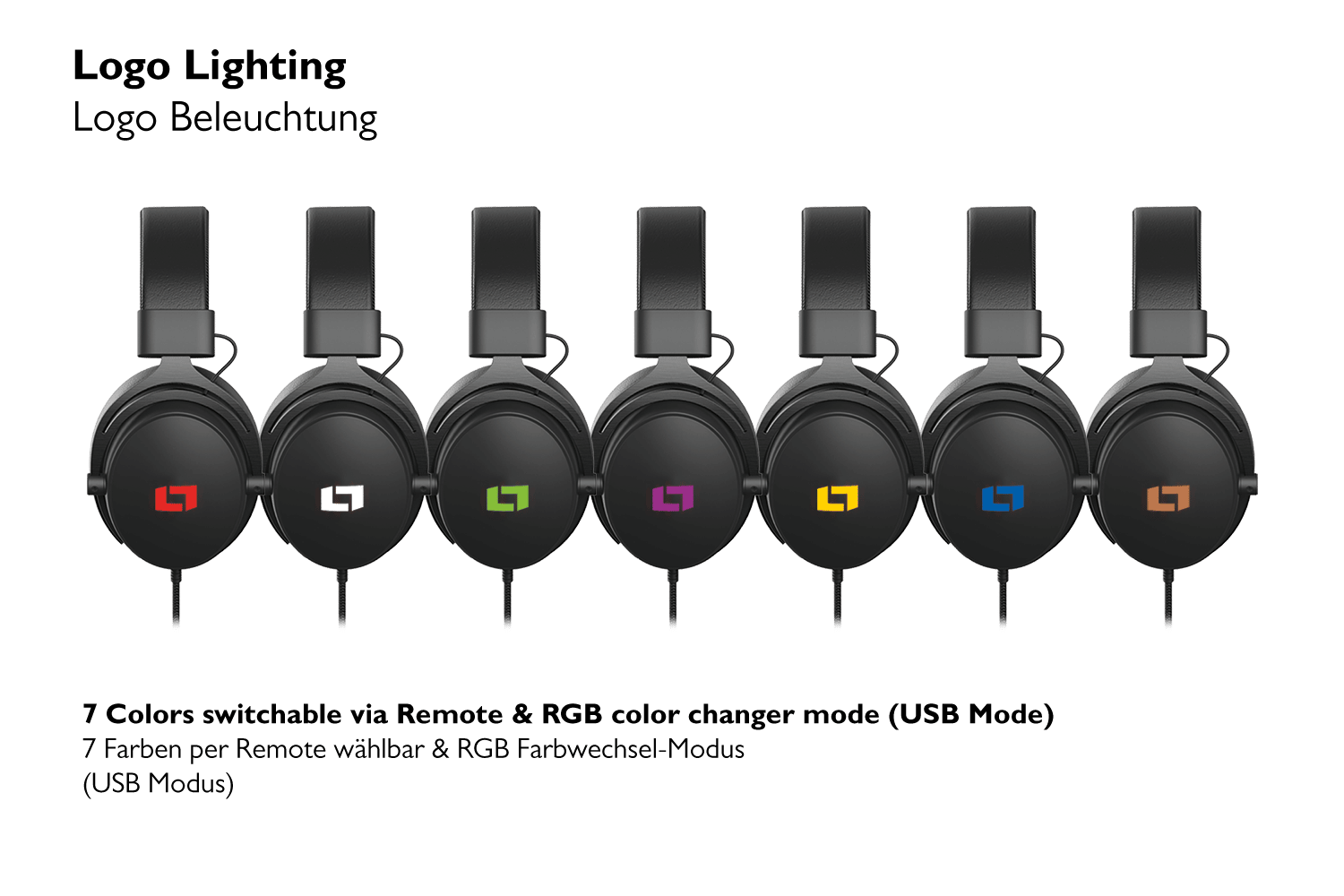 Lioncast LX55 Pro Gaming Headset - B-Ware