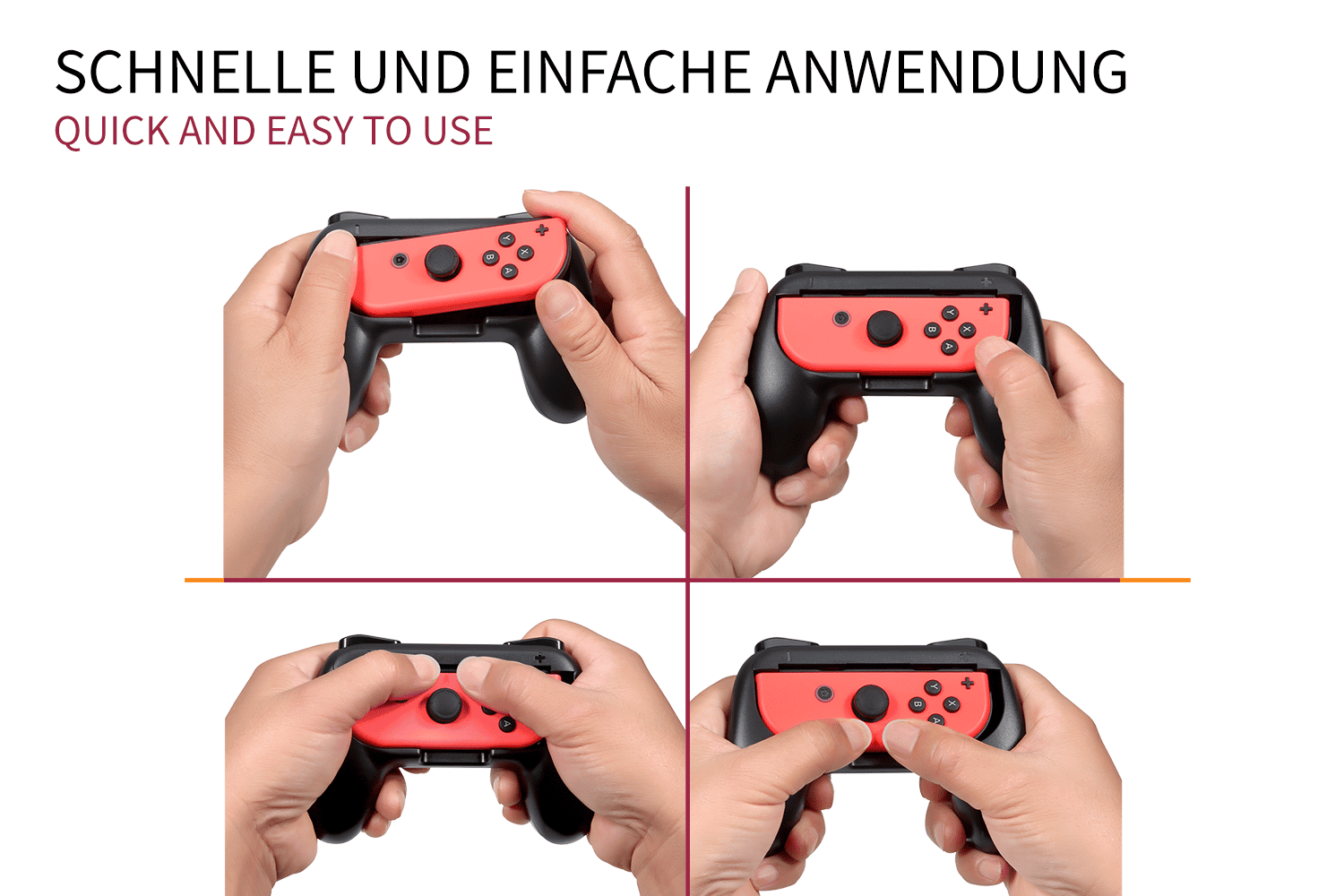 Lioncast Lenkrad & Griff für Nintendo Switch