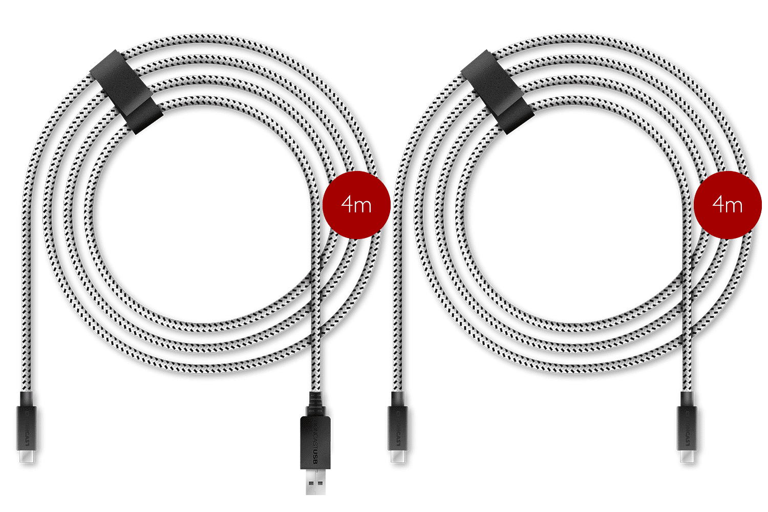 Lioncast PS5 Ladekabel 4m – 2er Set