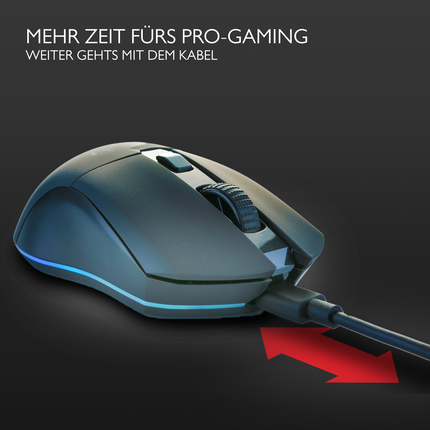 Lioncast LM45 Gaming Maus