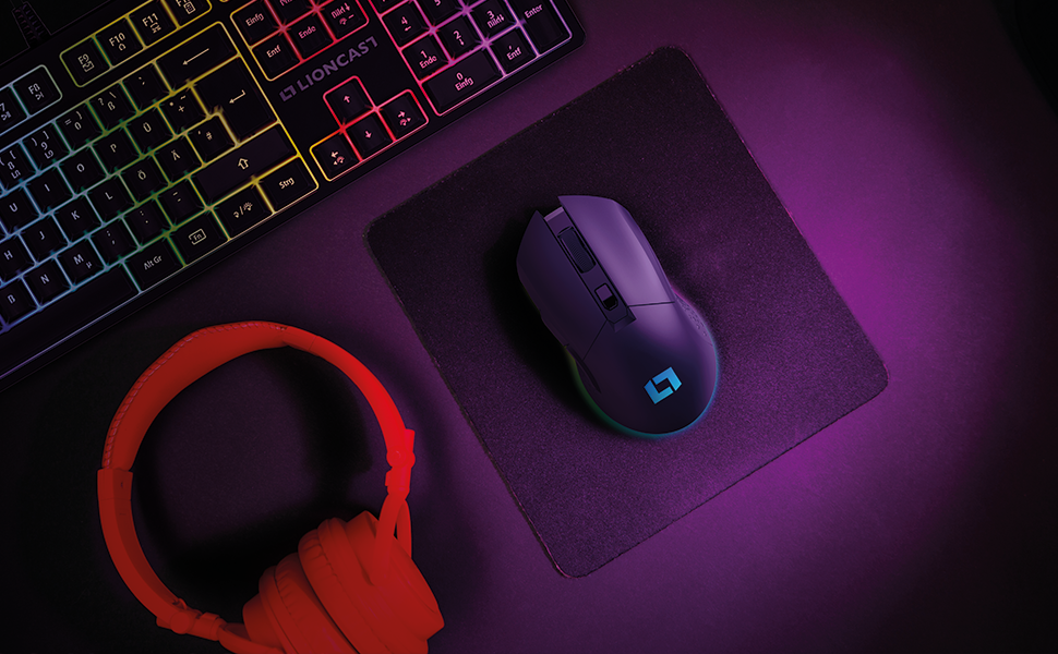 Lioncast LM45 Gaming Maus