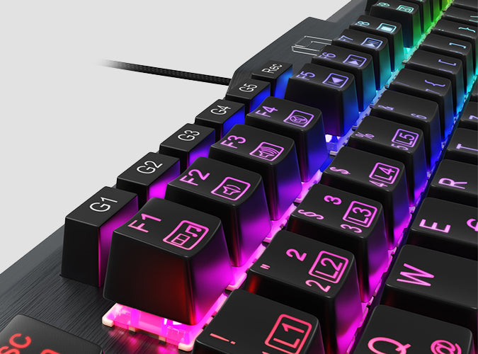 Lioncast LK300 RGB Gaming Tastatur