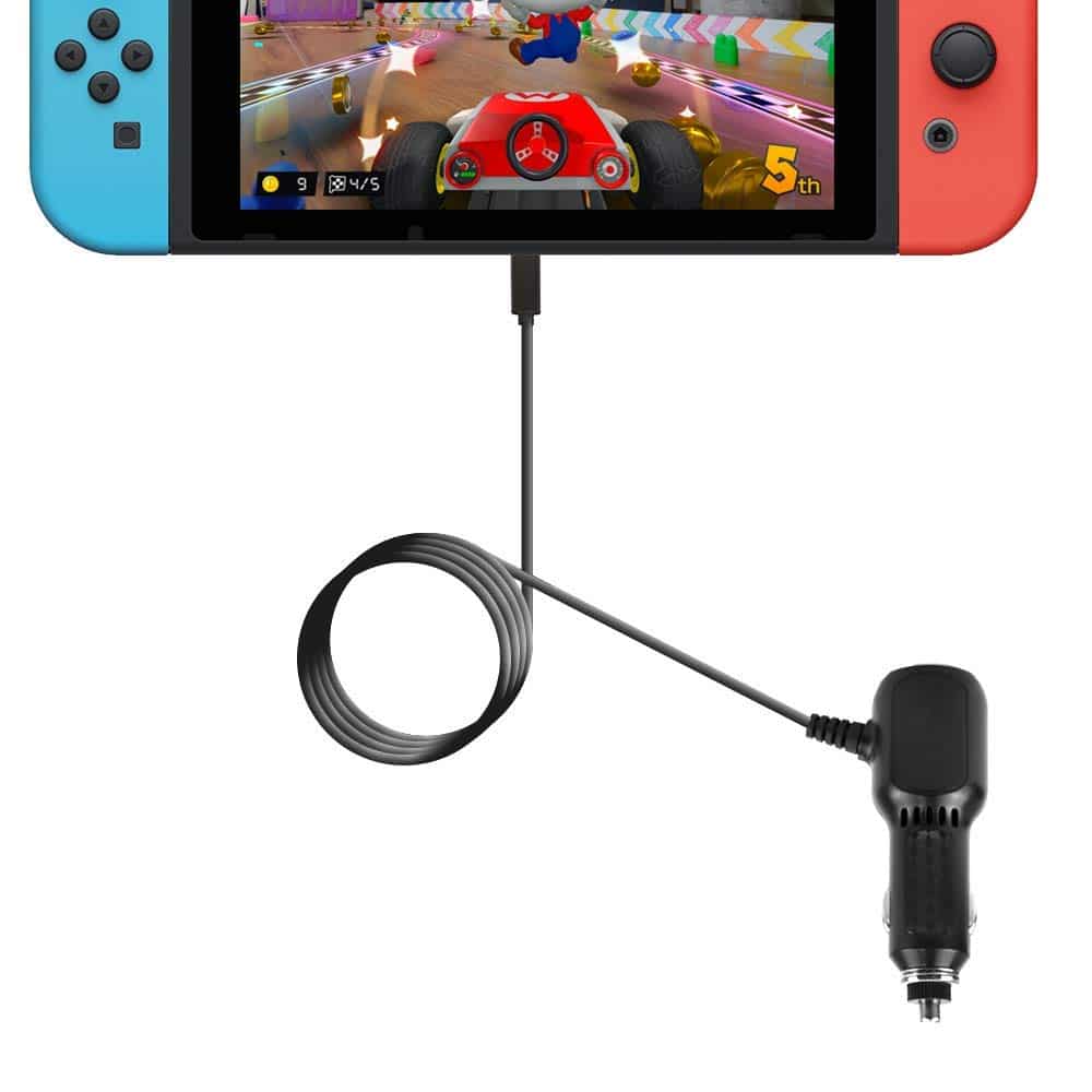 Lioncast Kfz Ladekabel für die Nintendo Switch / Switch Lite