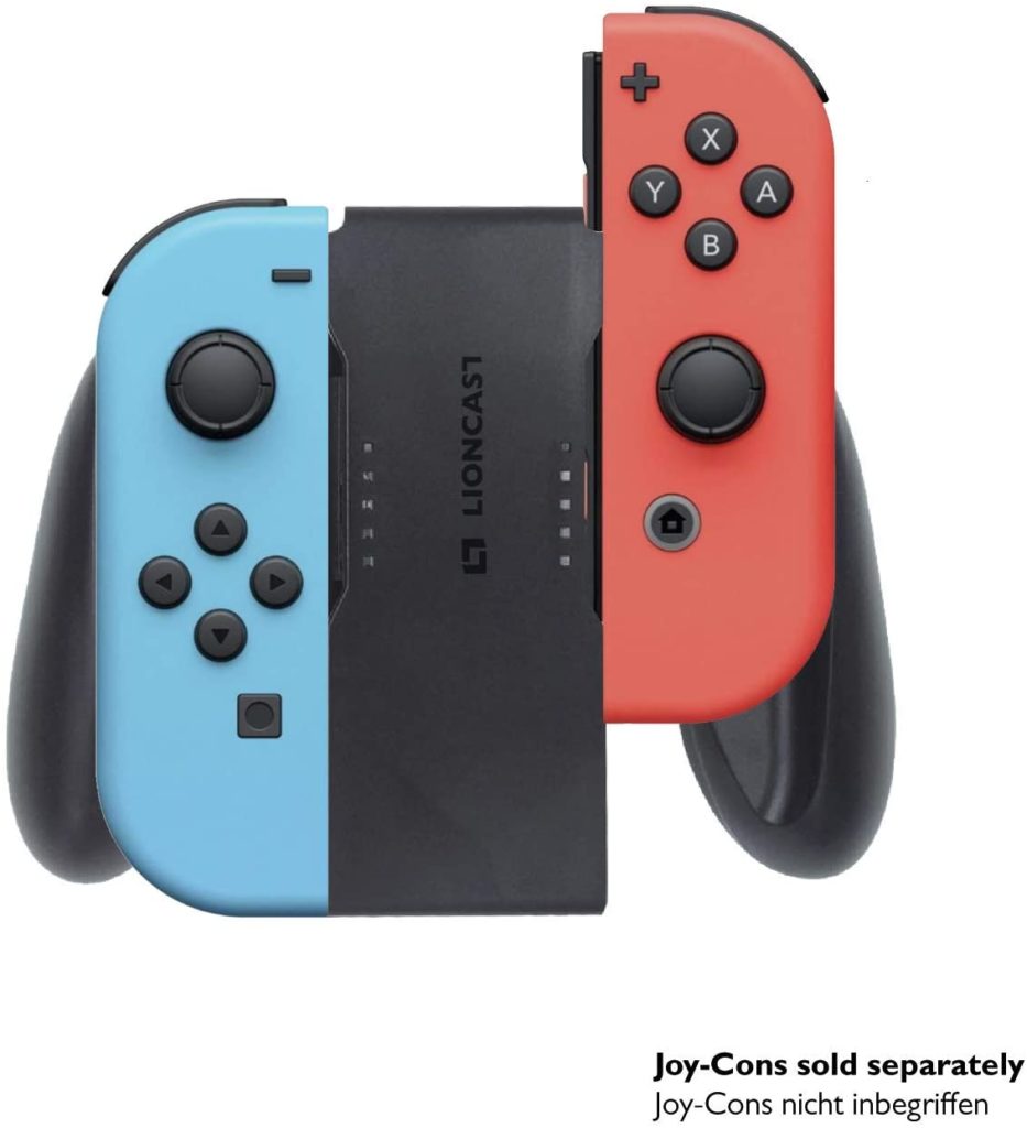 Lioncast Grip Ladestation für Nintendo Switch Controller