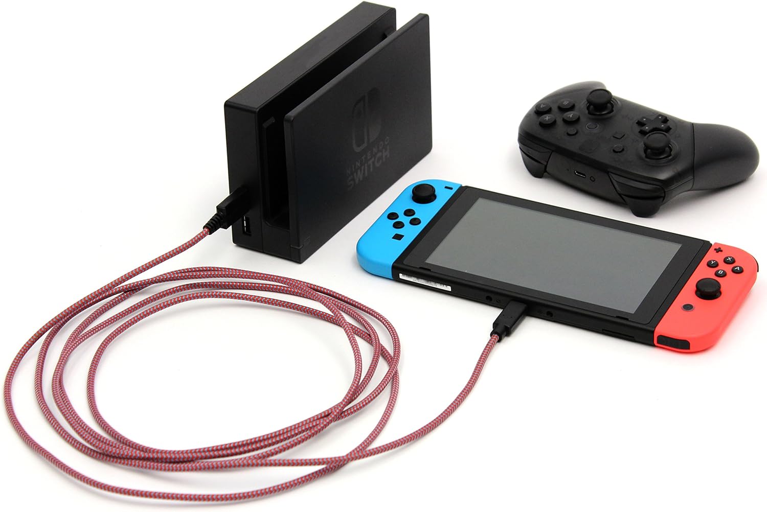 Lioncast USB-C Ladekabel für Nintendo Switch