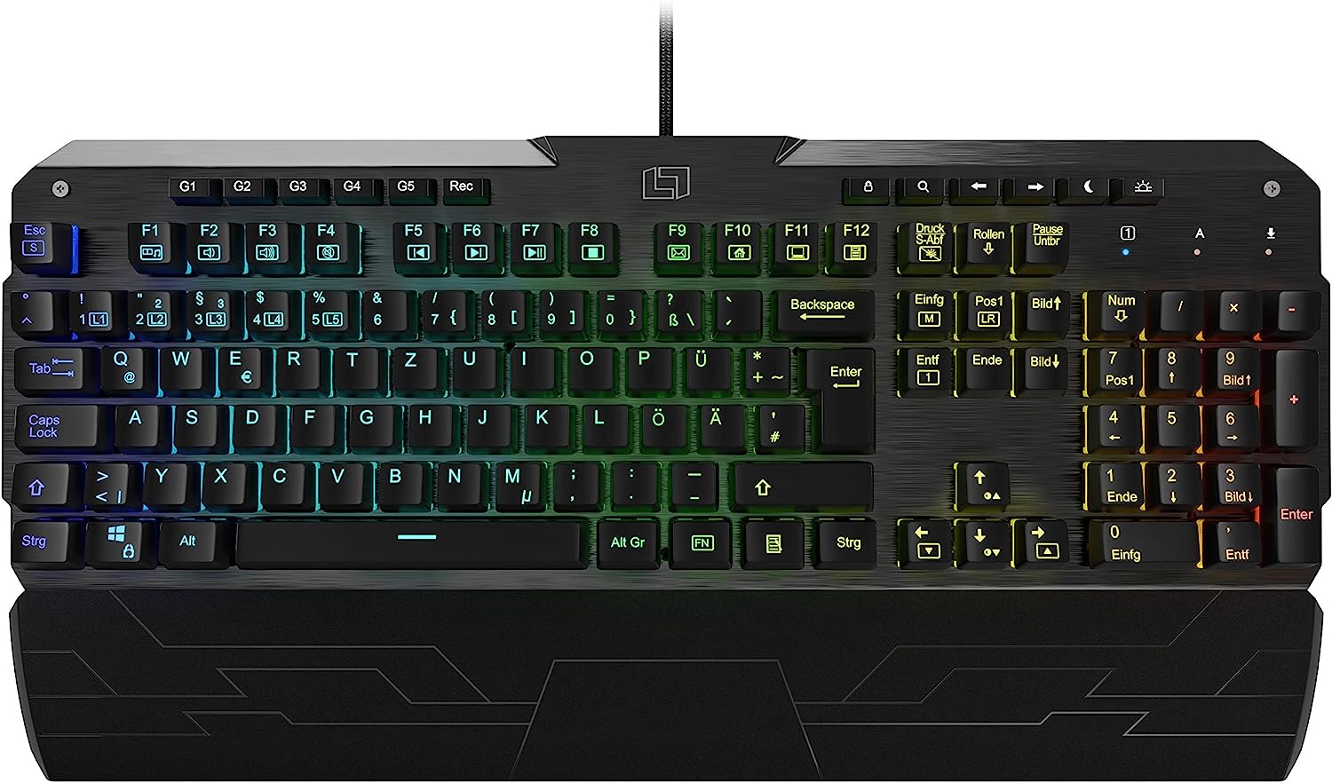 Lioncast LK300 RGB Gaming Tastatur